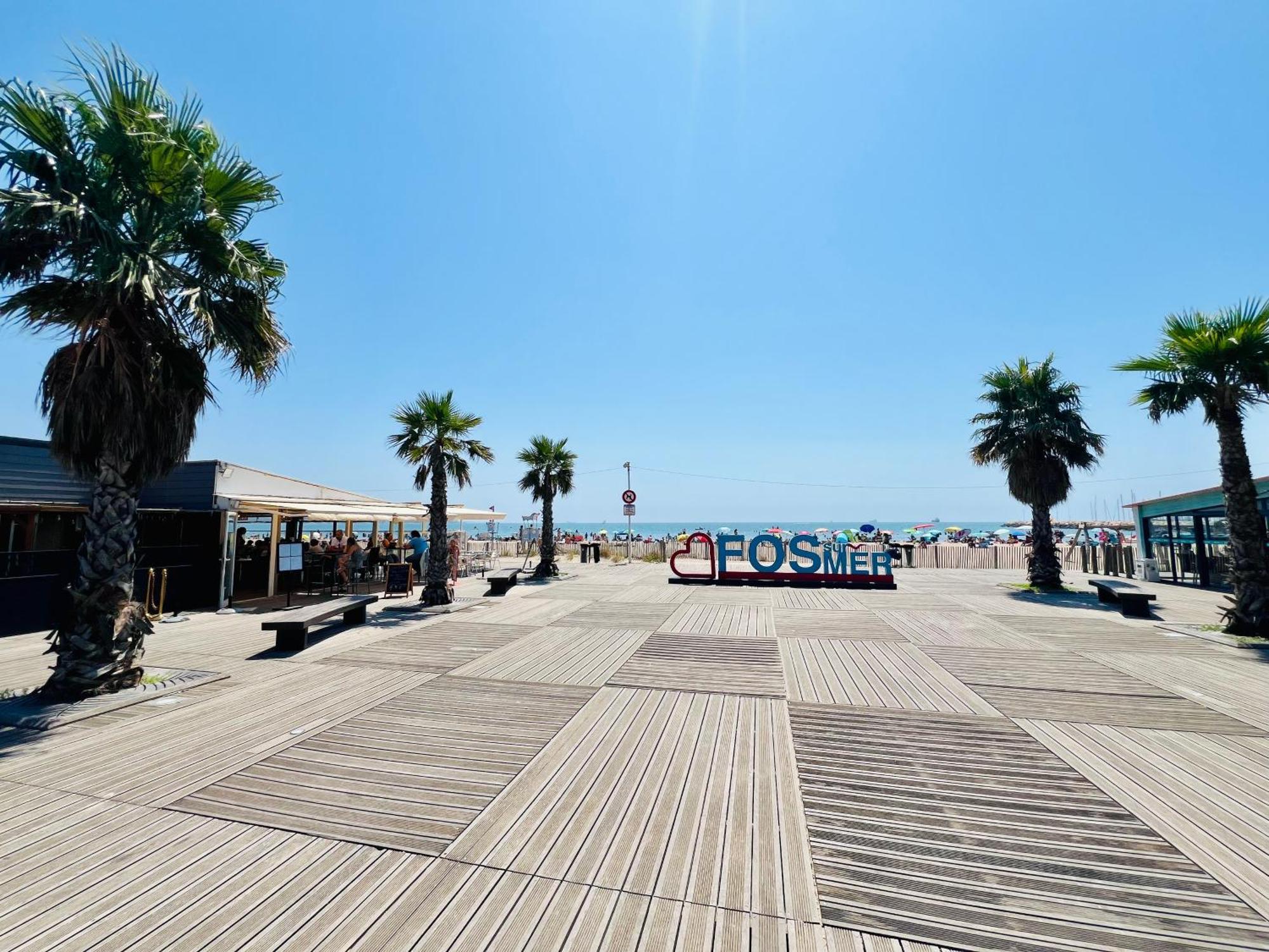 Le Coin De Mer 2, Bord De Mer, Plage 30M, Cosy, Clim, Wifi, 4 Personnes Fos-sur-Mer Exterior photo